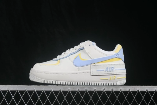 Nike Air Force 1 Shadow Lightweight Elevated Low-Top Casual Sneakers - DZ1847-118