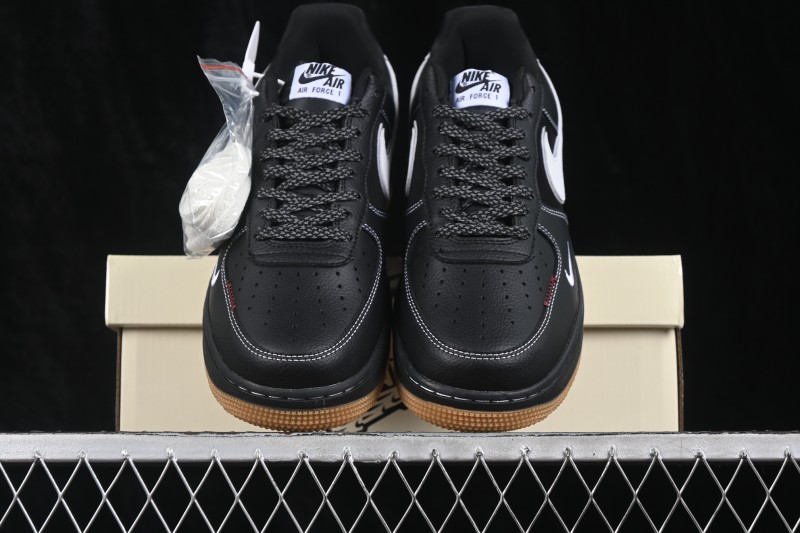 Nike Air Force 1 '07 Low Collaboration Skateboarding Shoes with Full-Length Air Cushion - DD1982-367