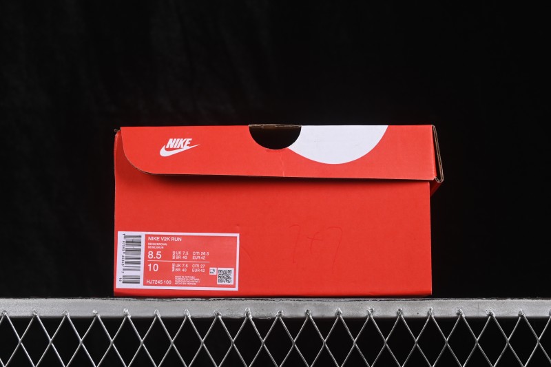 Nike V2K Run Retro Running Shoes with Cushlon Midsole and Vintage Design - HJ7245-100