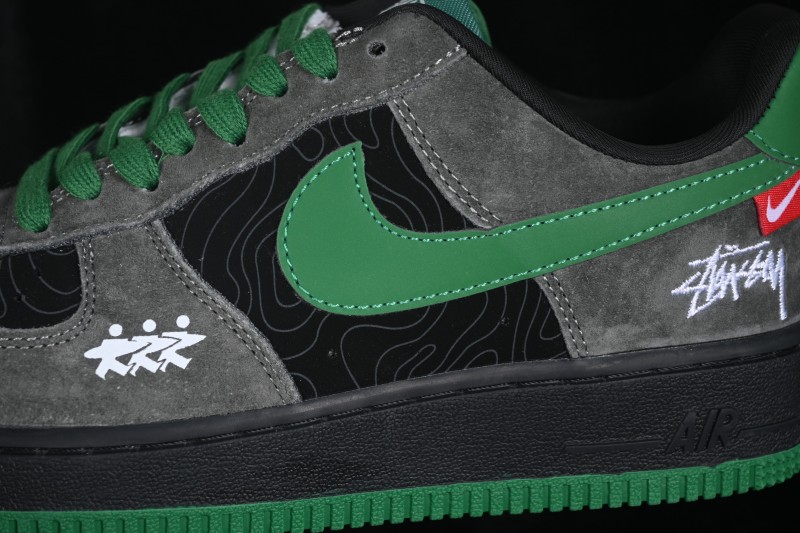 Nike Air Force 1 '07 Low Basketball Shoes with Full-Length Air Cushion - RJ1988-001