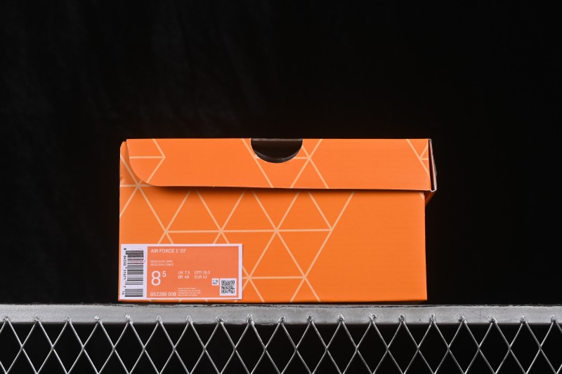 Nike Air Force 1 '07 Low Collaboration Everyday Skateboarding Shoes with Full-Length Air Cushion - GS2288-008