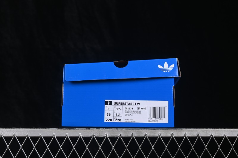 Adidas Originals Superstar II Classic Shell-Toe Casual Sneakers - JS1338