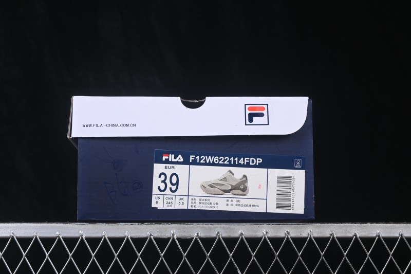 Fila Pebble Lightweight Breathable Versatile Low-Top German Army Trainer Running Shoes - F12W622114FDP
