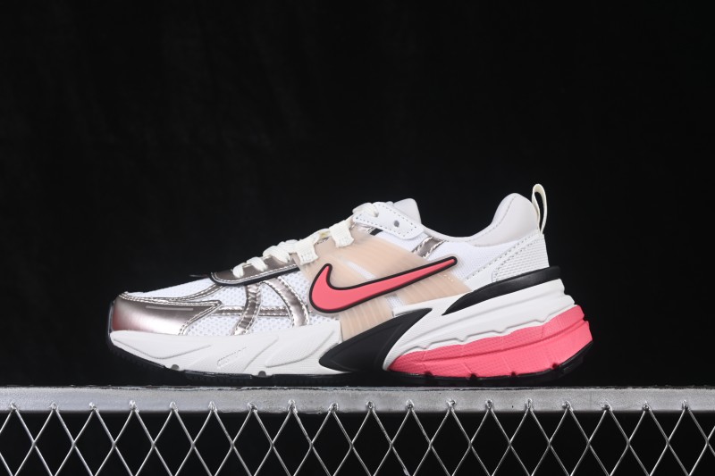 Nike V2K Run Retro Low Running Shoes with Cushioning and Anti-Slip - HJ7389-838