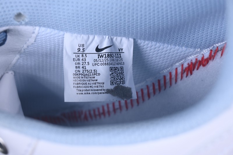 Nike Air Force 1 '07 Low Casual Sneakers with Full-Length Air Cushion - IW1892-111
