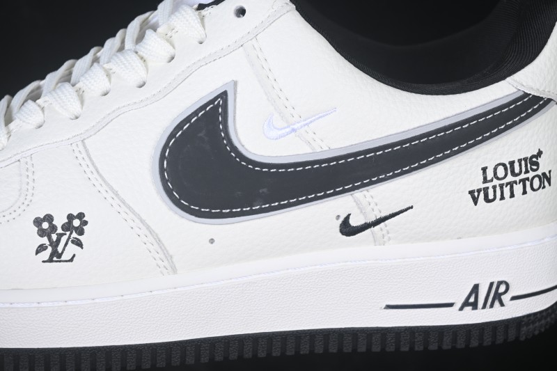 Nike Air Force 1 '07 Low Retro Casual Sneakers with Full-Length Air Cushion - WY0655-117