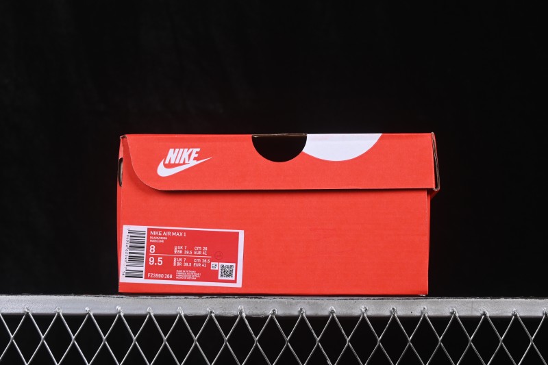 Nike Air Max 1 Retro Running Shoes with Half-Sole Air Cushion - FZ3590-268