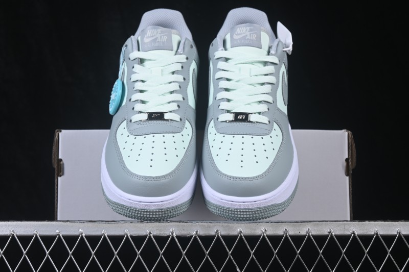 Nike Air Force 1'07 Low Casual Sneakers with Full-Length Air Cushion - FJ4146-302