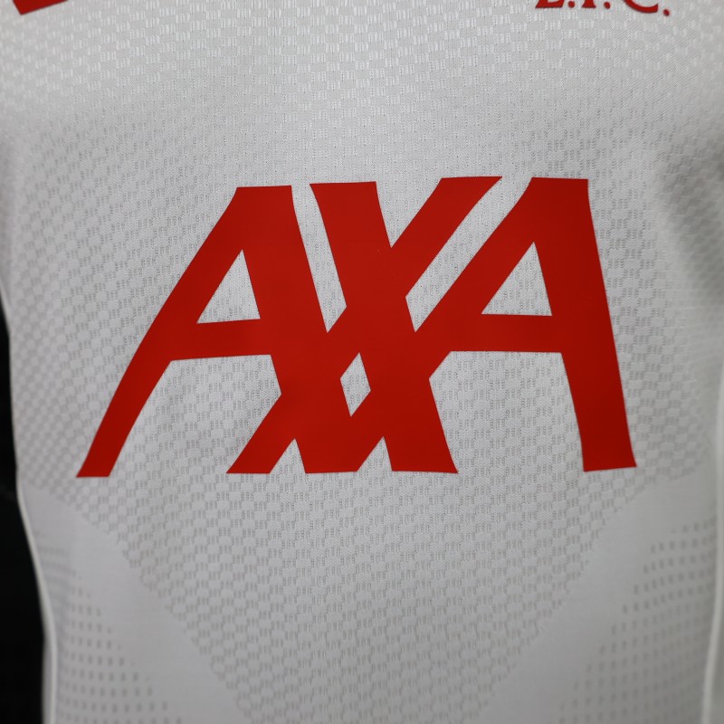 Player Version 26/27 Liverpool FC White  Long Sleeve Jersey