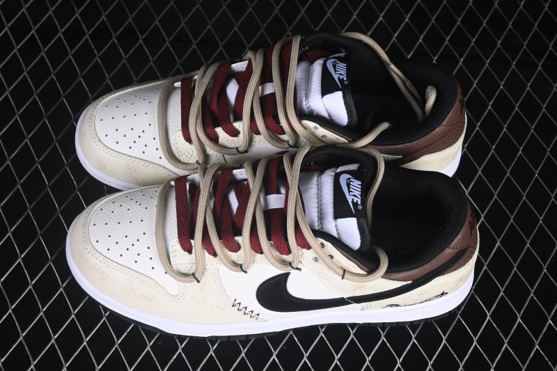Nike SB Dunk Low Strap Low-Top Casual Skate Shoes - HF4292-100