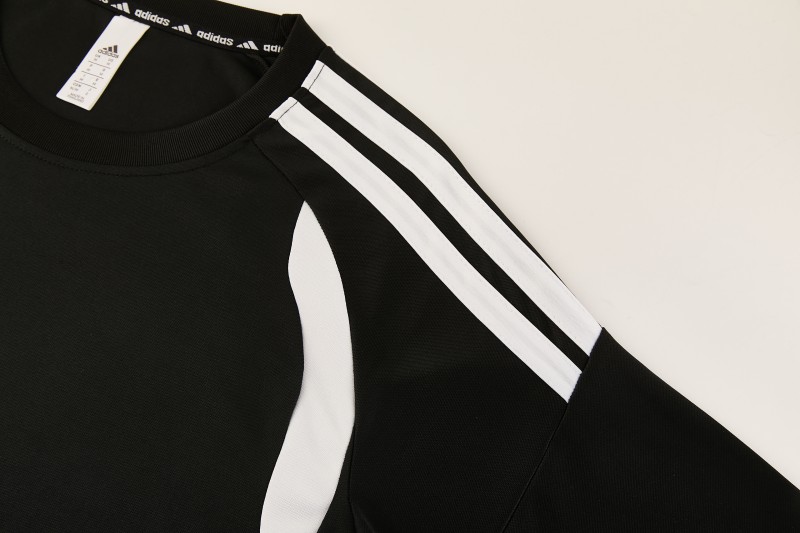 26/27 Adidas 14 Black Short Sleeve+Soccer Shorts
