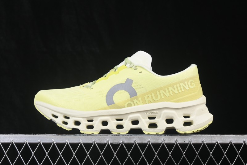 On Cloudmonster 3 Comfort Anti-Slip Wear-Resistant Cushioned Running Shoes - Limelight Seedling