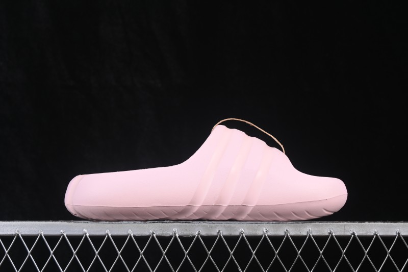 Adidas Adilette Slides Soft Cloud Striped Minimalist Unisex Casual Slippers - IF7405