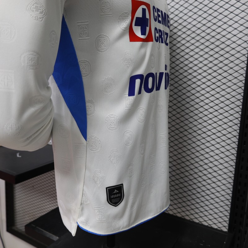 Player Version 26/27 Cruz Azul Away Long Sleeve Jersey
