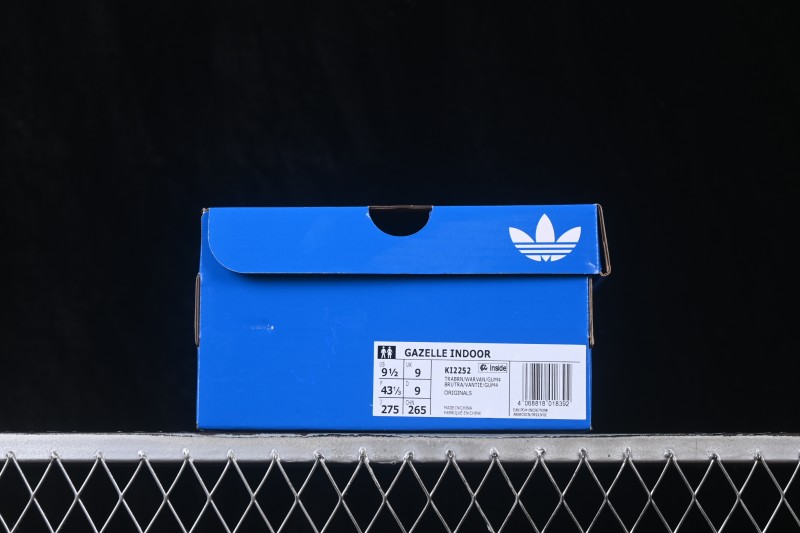 Adidas Originals Gazelle Indoor Retro Casual Anti-Slip Wear-Resistant Low-Top Sneakers - KI2252
