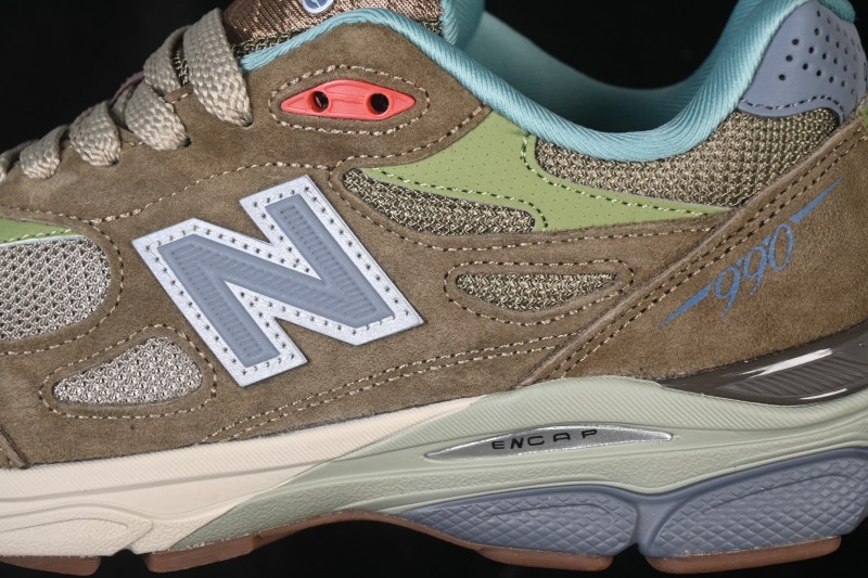 New Balance NB990 Series High-End Made in USA Retro Casual Running Shoes - M990BD3