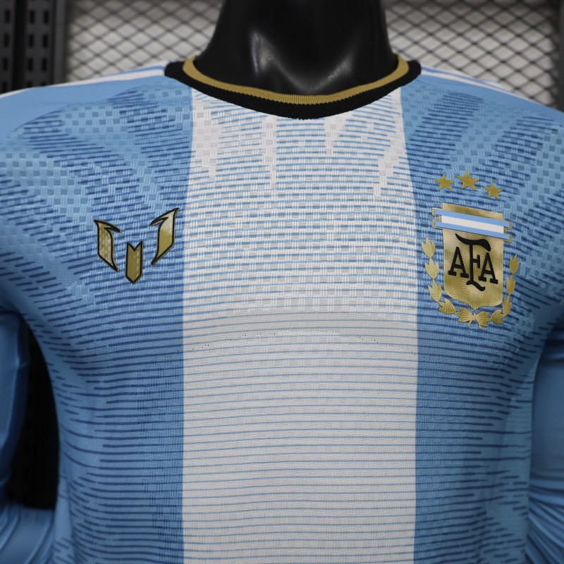Player Version 26/27 Argentina Messi Commemorative Long Sleeve Jersey