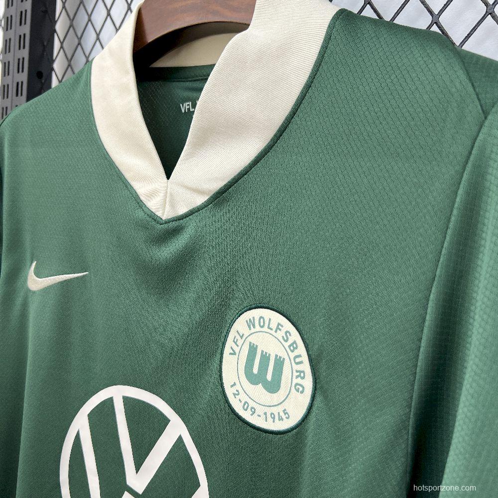 2025/26 Mens Wolfsburg Maillot Stadium Jersey
