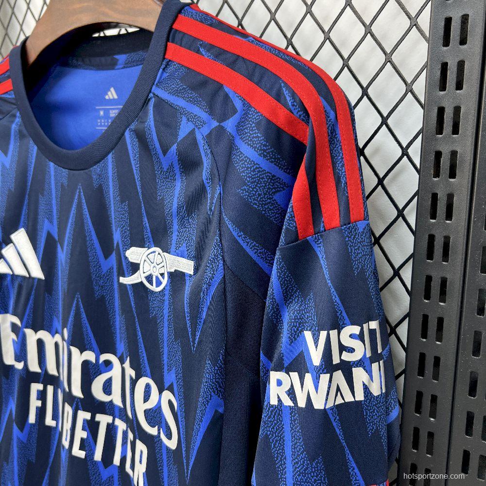 2025/26 Mens Arsenal Away Long Sleeve Jersey