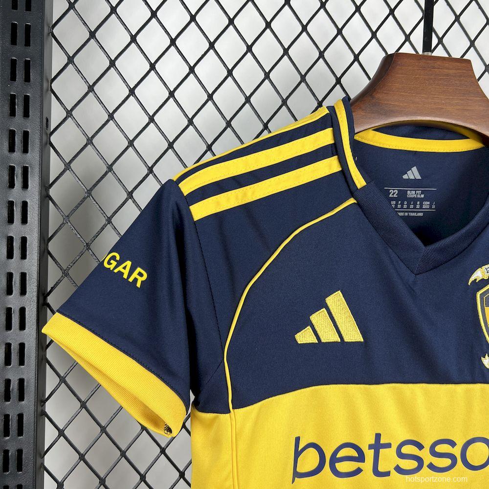 2025/26 Kids Boca Juniors Home Kit