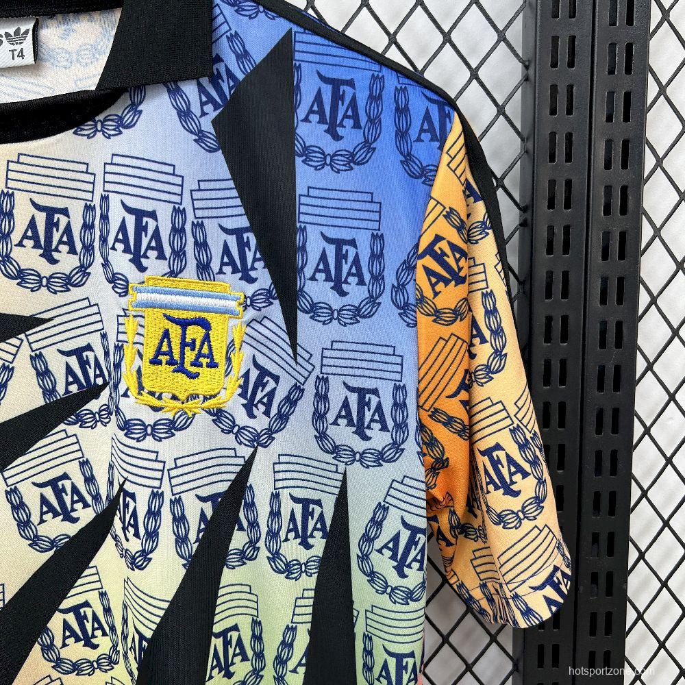 1993/94 Retro Argentina Goalkeeper Jersey