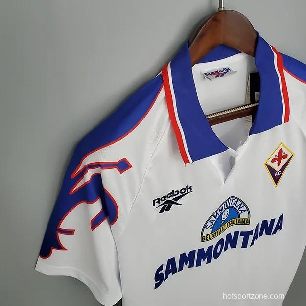 Retro 95/96 Fiorentina Away White Jersey