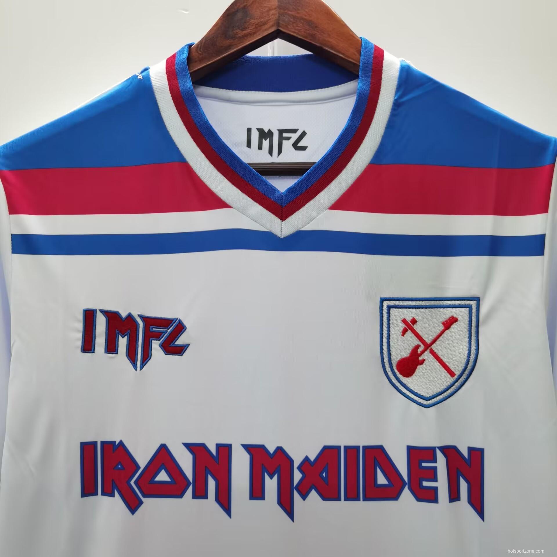 22/23 West Ham United Iron Maiden Away White Jersey