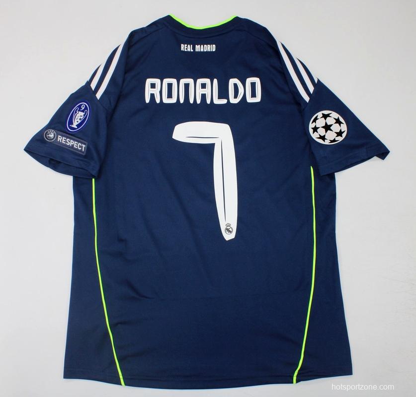Retro10/11 Real Madrid Away Navy Cristiano Ronaldo Jersey
