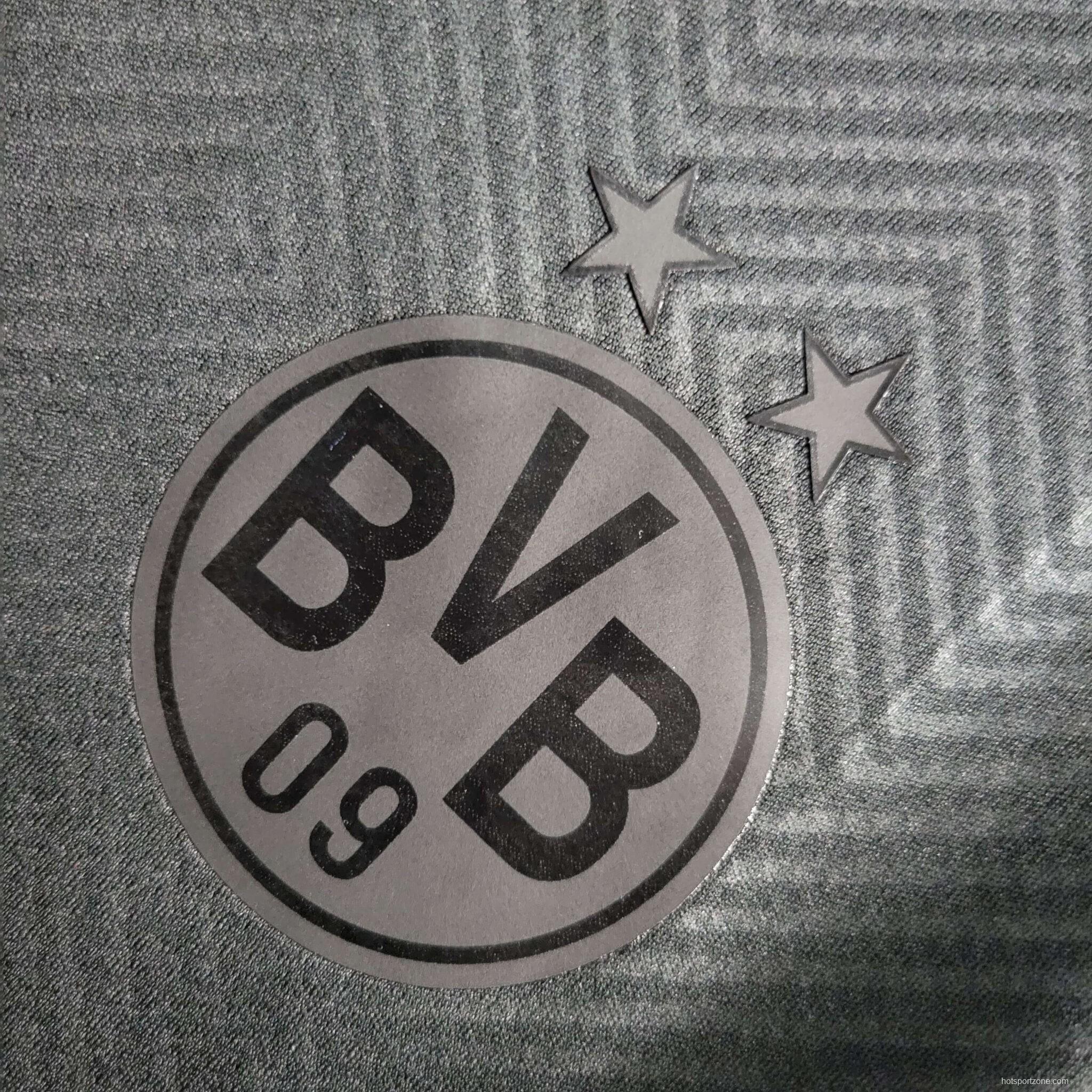 Retro Borussia Dortmund 110th Anniversary Edition Black Jersey