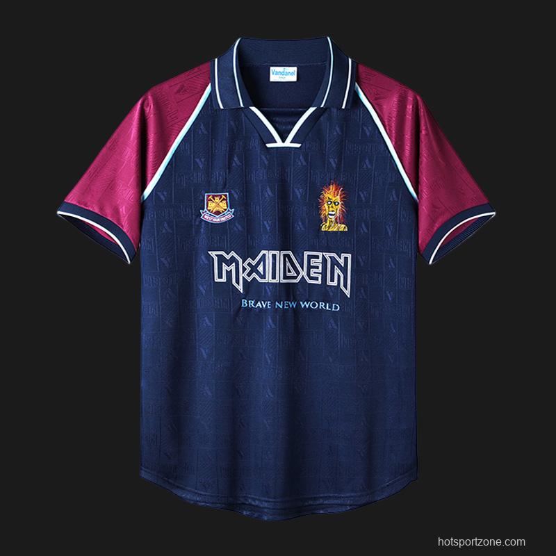 Retro 99/01 West Ham X Iron Maiden Home