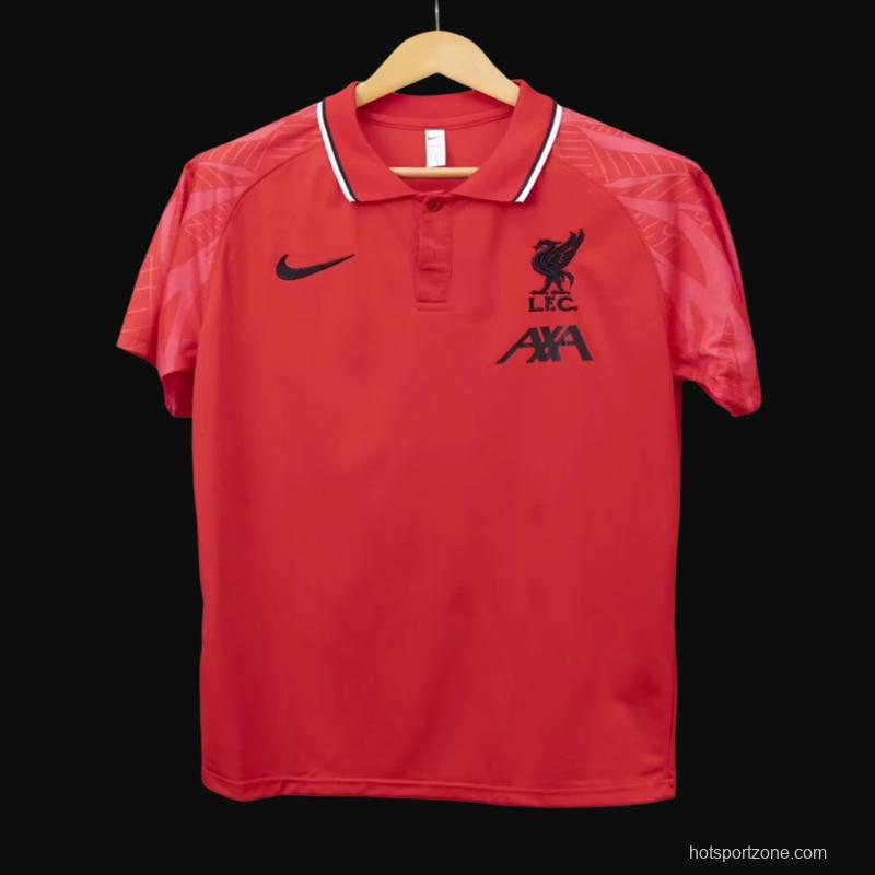 23/24 Liverpool Red POLO Jersey