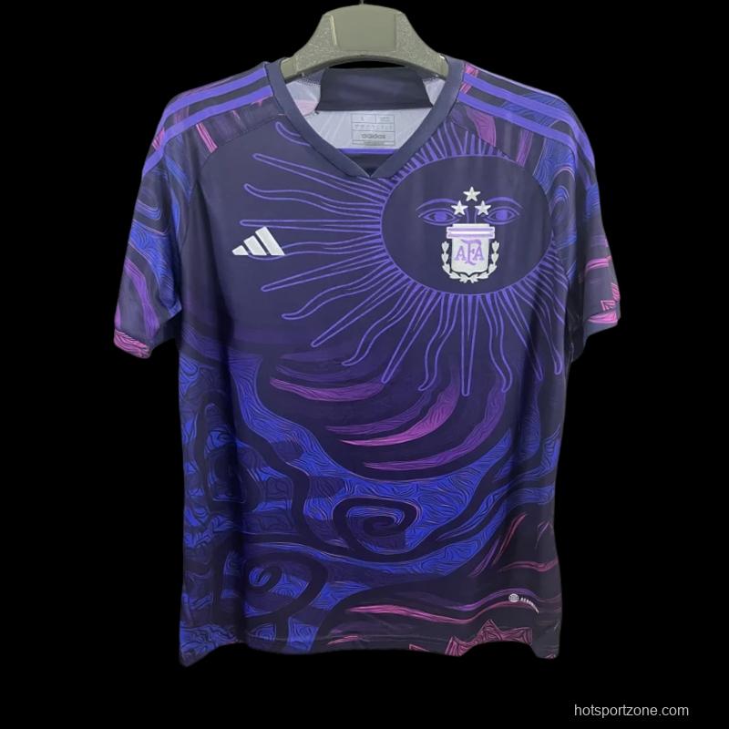 2023 Argentina Purple Special Jersey