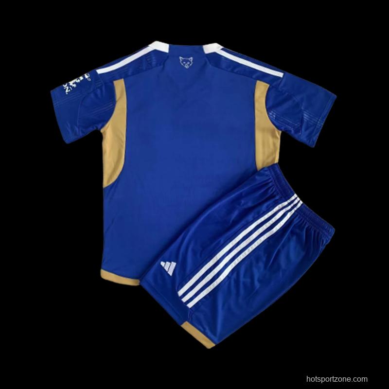 23/24 Kids Leicester City Home Jersey