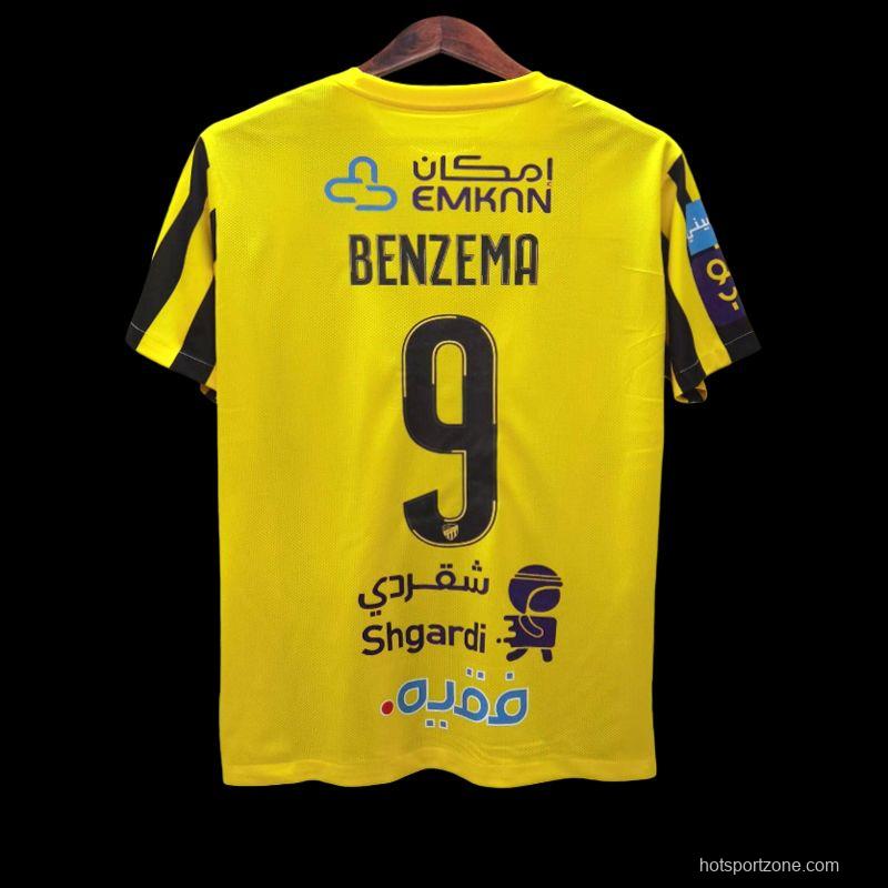23/24 Al-Ittihad Benzema Home Jersey