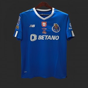 22/23 Porto Home Final Four Allianz Cup Jersey With Full Patch