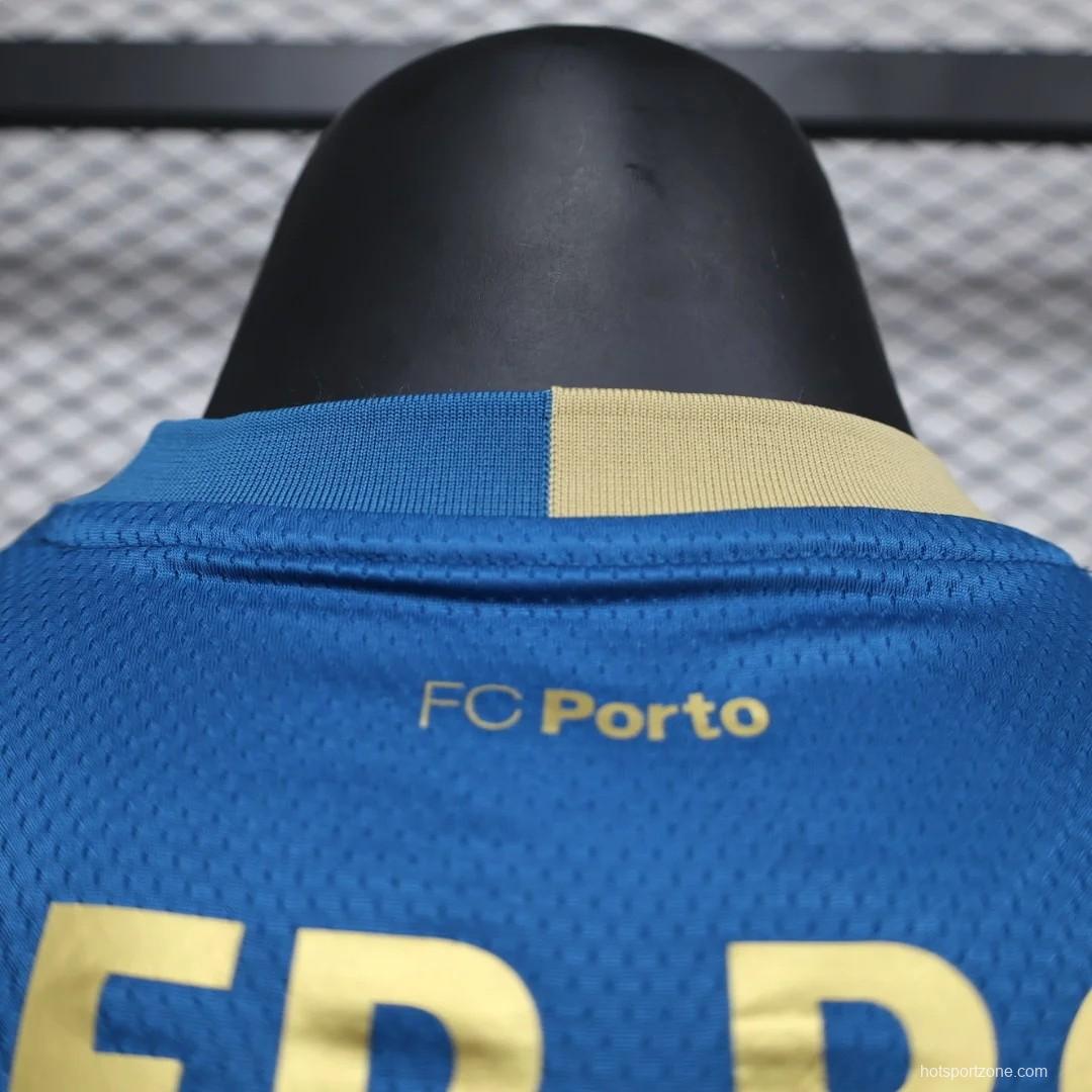 Player Version 23/24 Porto Third Blue Jersey