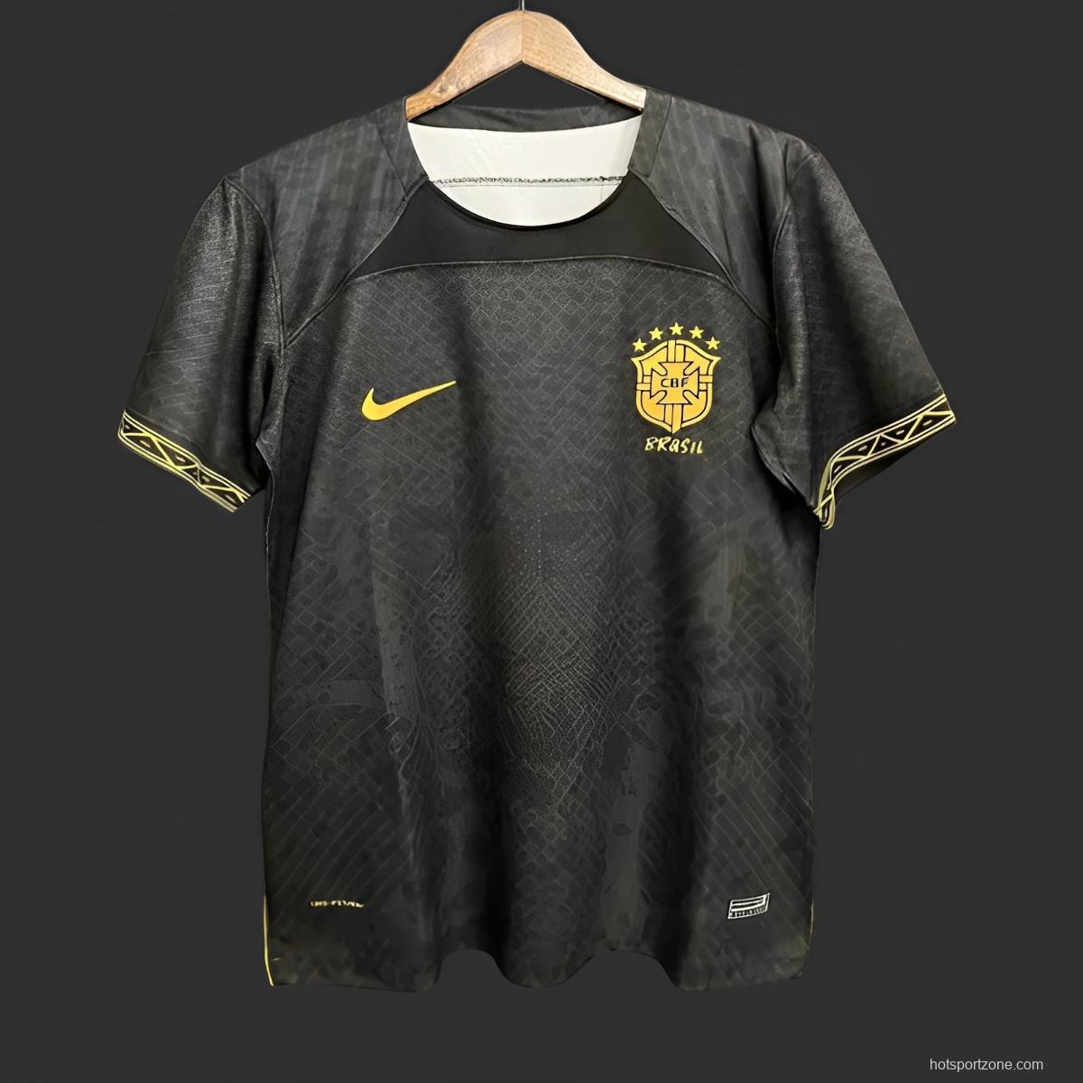 2023 Brazil Black Special Training Jersey
