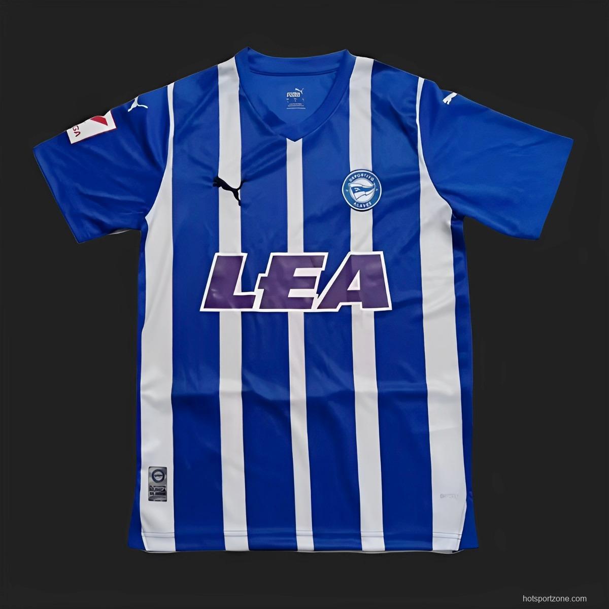 23/24 Alaves Home Jersey