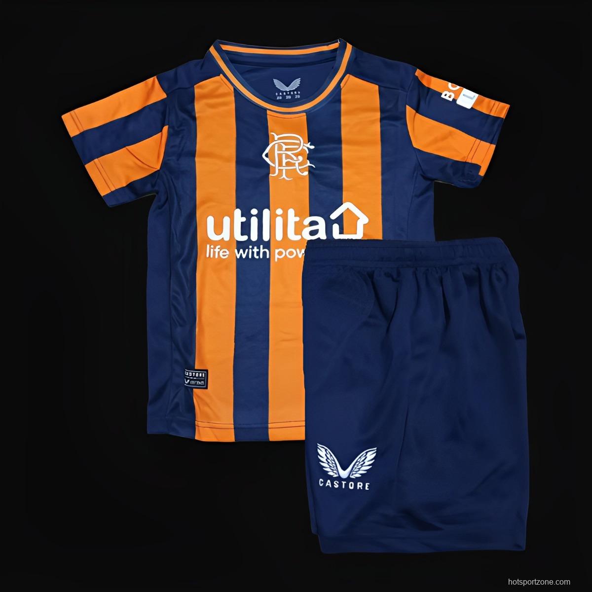 23/24 Kids Glasgow Rangers Third Jersey