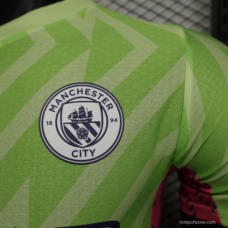 Player Version 23/24 Manchester City Green Training Jersey