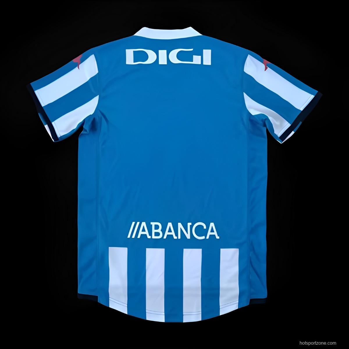 23/24 Deportivo La Coruna Home Jersey