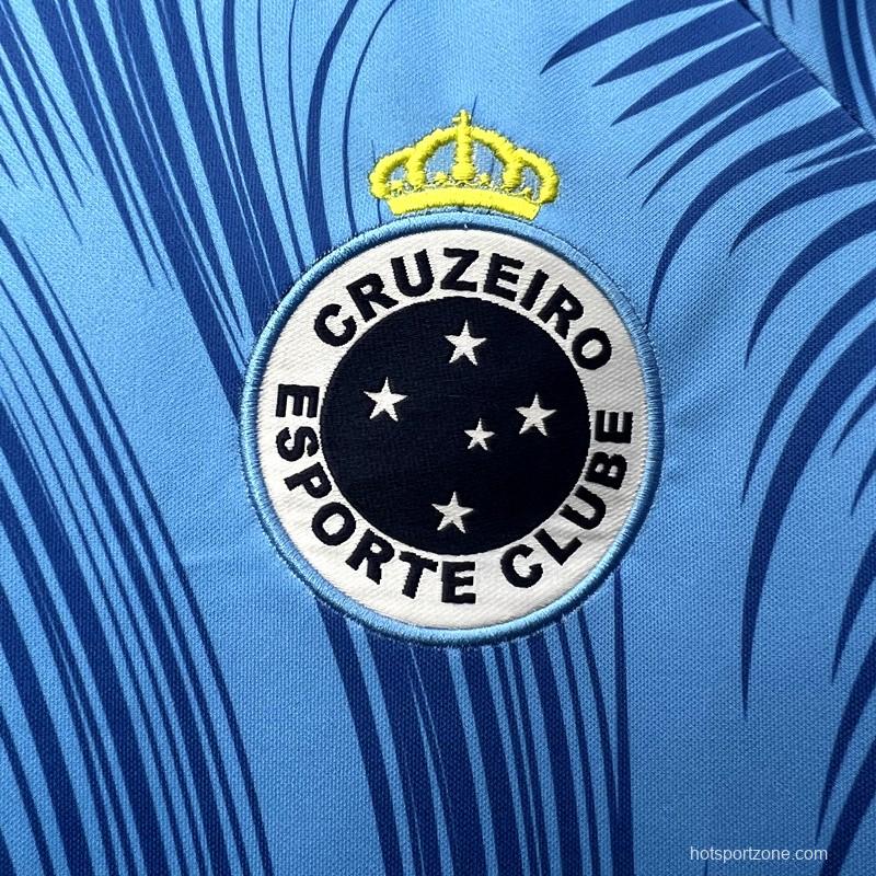 23/24 Cruzeiro Third Blue Jersey