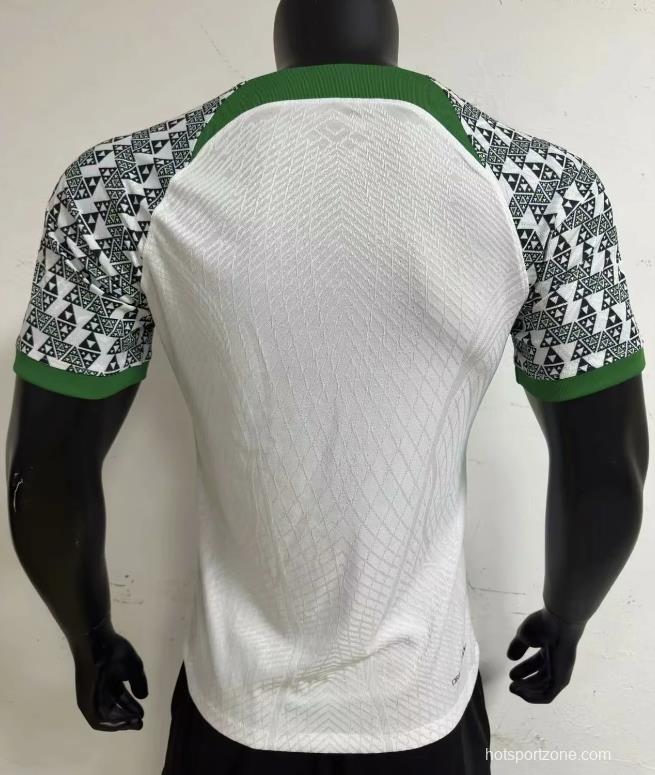 Player Version 2022 Nigeria White Jersey