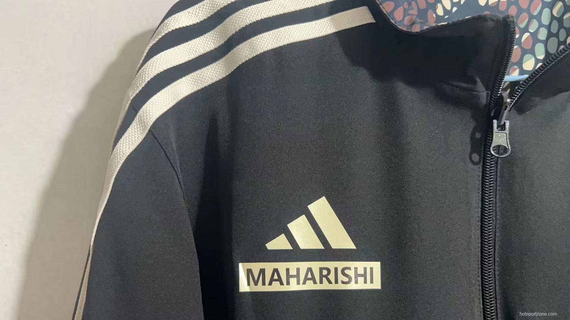 23/24 Adidas x Maharishi Arsenal Reversible Windbreaker