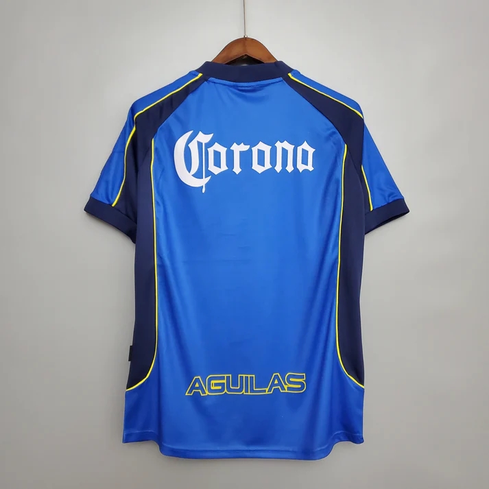 Retro 01/02 Club America Away Blue Jersey