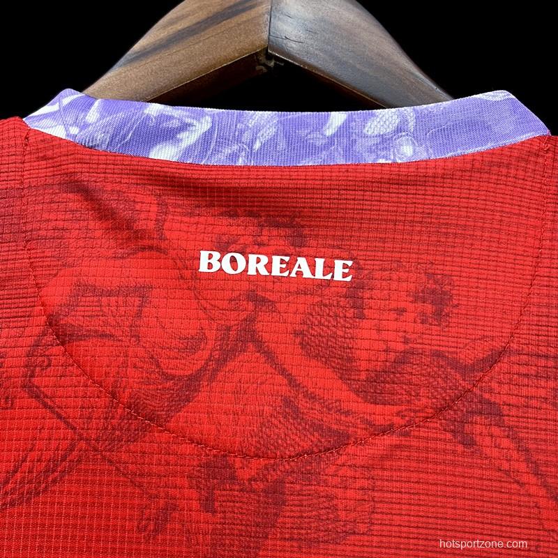 23/24 Boreale Red Goalkeeper Jersey
