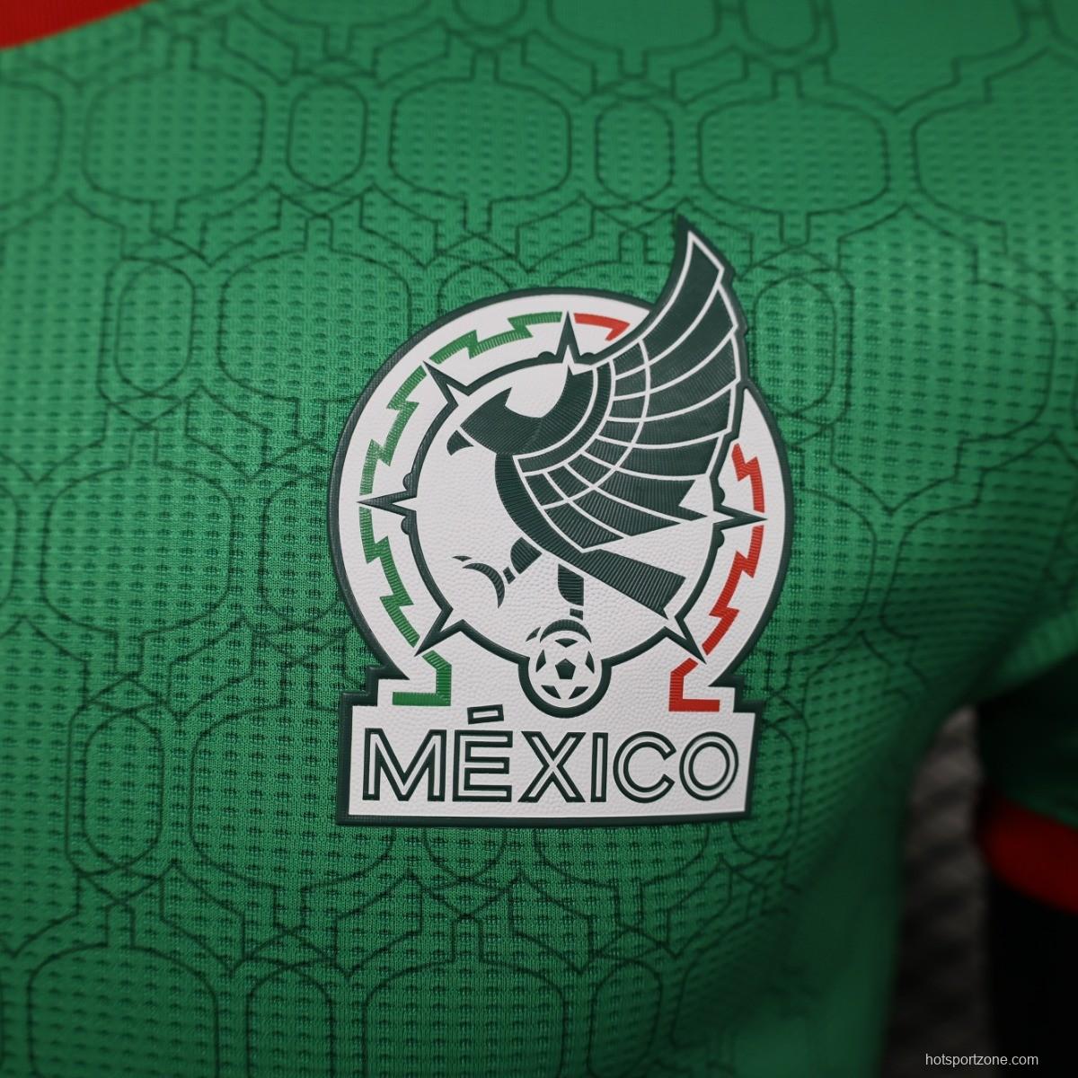 Player Version 2023 Mexico Home Jersey