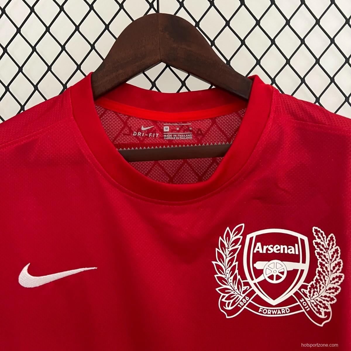 Retro Arsenal 11/12 Home 125th Anniversary Jersey