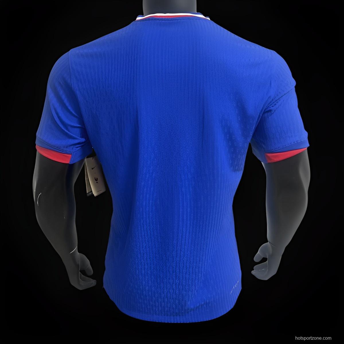 Player Version 2024 France Home Jersey