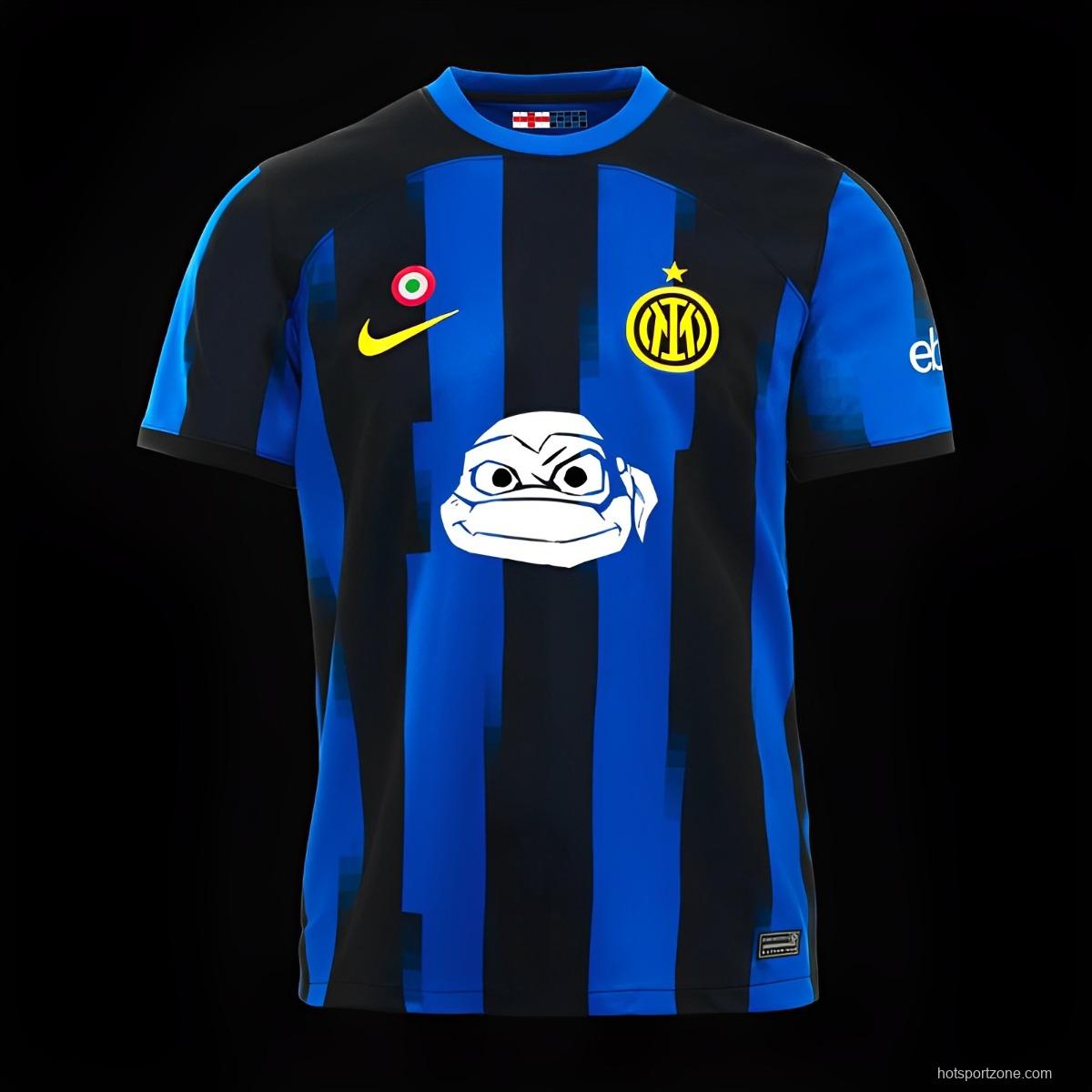 23/24 Inter Milan Home Ninja Turtles Special Jersey